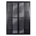 Ver imagem 1 de Porta Balcão Central Veneziana 6 folhas Topsul 210x150cm Esquadrisul