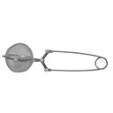 Ver imagem 1 de Infusor Cha Coador Difusor Peneira Ervas Aço Inox Cabo Pinça