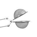 Ver imagem 2 de Infusor Cha Coador Difusor Peneira Ervas Aço Inox Cabo Pinça
