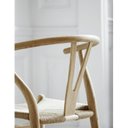 Ver imagem 4 de Kit 2 Cadeiras Wishbone Madeira Maciça Valentina