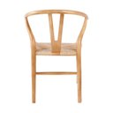 Ver mais imagens de Kit 2 Cadeiras Wishbone Madeira Maciça Valentina