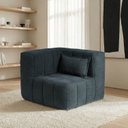 Ver imagem 1 de Sofá Canto Modular de Espuma Easybox CabeCasa MadeiraOriginals Cotelê Verde Escuro