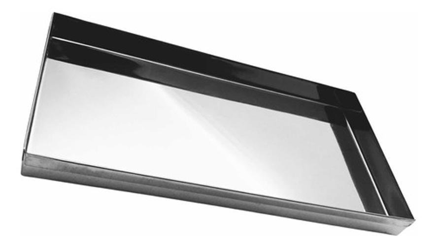Bandeja Inox 45 X 25 X 2 para Salgados Alta Qualidade | MadeiraMadeira