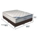 Ver imagem 5 de Cama Box Queen e Colchão Freedom Ortobom D33 Marrom