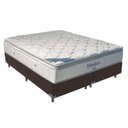 Ver imagem 1 de Cama Box Queen e Colchão Freedom Ortobom D33 Marrom
