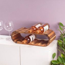 Suporte 8 Garrafas de Vinho - Oikos - 5