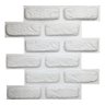 Kit 14 Placas Tijolinho Encaixe Decoração Parede Revestimento Rustico Fachada Flexivel 3d Pvc - 1