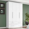 Guarda Roupa 4 Portas 4 Gavetas Maximus Plus - 1