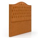 Ver imagem 5 de Cabeceira para Cama Box Casal 148cm Diesis Courino Caramelo - Sallar Home