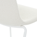 Ver imagem 7 de Cadeira Estofada Mia 50 Cm X 49 Cm Boucle Branco