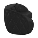 Ver imagem 5 de Sofá Decorativo com Almofadas 3 Lugares 288cm Tressê Zion M22 Sintético Preto - Mpozenato