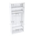 Ver imagem 3 de MÓDULO CLOSET COM CABIDEIRO M250.2021.B MUNDI MOVEIS
