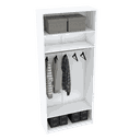 Ver imagem 1 de MÓDULO CLOSET COM CABIDEIRO M250.2021.B MUNDI MOVEIS