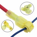 Ver imagem 7 de 100un Conector Derivação T Amarelo 4 a 6mm Emenda Rápida