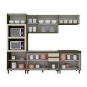 Ver imagem 3 de Cozinha Completa Connect 12 Portas 2 Gavetas Duna/cristal - Henn