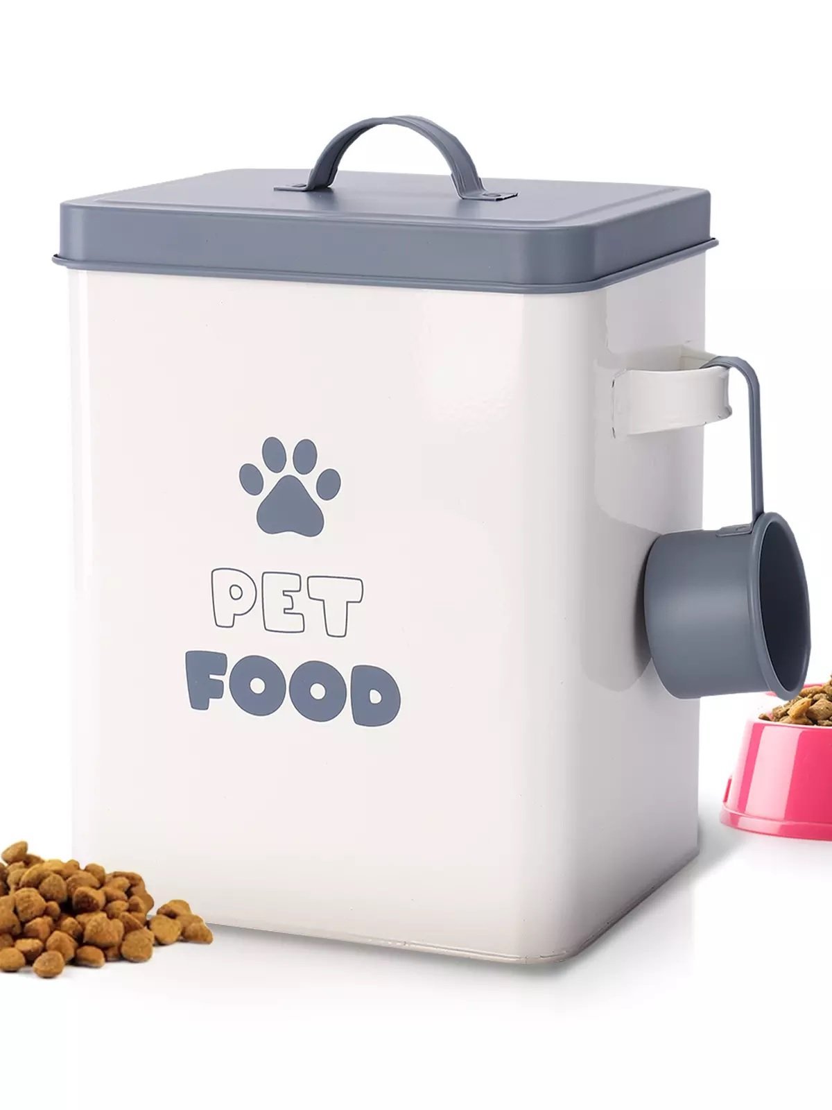 Porta Ração Lata Pet Food - Pet