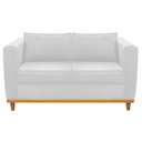 Ver imagem 7 de Kit Sofá 2 Lugares e 2 Poltronas Europa Suede Branco - Am Decor