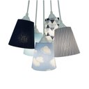 Ver imagem 4 de Lustre Pendente Luminária Teto Quarto Nuvens Bivolt