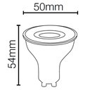 Ver imagem 2 de Lâmpada Dicroica Led Gu10 6500k Branca Fria Mr16 127-220v