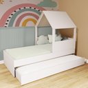 Ver imagem 2 de Bicama Casinha com Telhado Branco Megamobilia