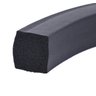 Perfil de Borracha Esponjoso Vedação Macio 10x10mm - 10m - 1