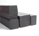 Ver imagem 3 de Perfil de Borracha Esponjoso Vedação Macio 10x10mm - 10m