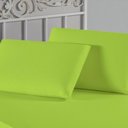 Ver imagem 1 de Kit Fronhas Nobre 2 Peças 50cm X 70cm Malha 100% Algodão - Pistache