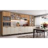 Cozinha Modulada Finesse Ambiente Composição 4 Capuccino Off White - Thb - 1