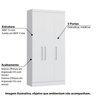 Guarda Roupa Modulado 3 Portas Infinity - 5