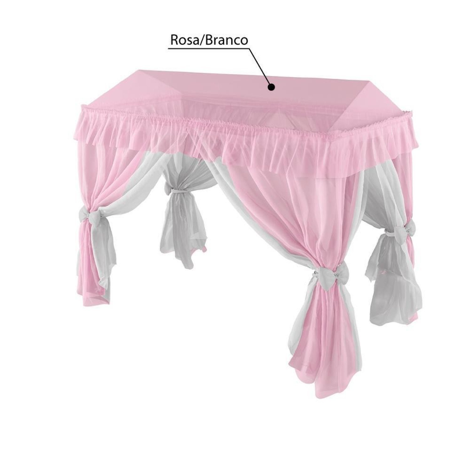 Dossel Para Mini Cama Infantil - 3