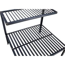 Grelha em Aço Carbono para Alvenaria Rústica Barra Chata 60cm Atiçador de Fogo - 3