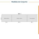 Ver imagem 3 de Cozinha Modulada 5 Peças 1 Tampo 2 Aéreos 2 Balcões 1 Torre Quente Ipanema CabeCasa MadeiraOriginals