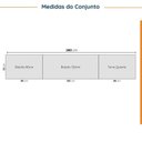 Ver imagem 3 de Cozinha Modulada 5 Peças 1 Tampo 2 Aéreos 2 Balcões 1 Torre Quente Ipanema CabeCasa MadeiraOriginals