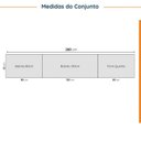 Ver imagem 4 de Cozinha Modulada 5 Peças 2 Aéreos 2 Balcões 1 Torre Quente Ipanema CabeCasa MadeiraOriginals Verde/a