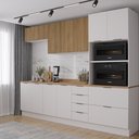 Ver imagem 2 de Cozinha Modulada 5 Peças 1 Tampo 2 Aéreos 2 Balcões 1 Torre Quente Ipanema CabeCasa MadeiraOriginals