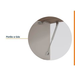 Cozinha Modulada 5 Peças com Tampo 2 Aéreos 2 Balcões 1 Torre Quente Ipanema CabeCasa MadeiraMadeira - 9