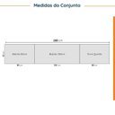 Ver imagem 2 de Cozinha Planejada 5 Peças 1 Tampo 2 Aéreos 2 Balcões 1 Torre Quente Ipanema CabeCasa MadeiraOriginals