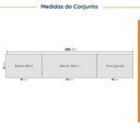 Ver imagem 4 de Cozinha Modulada 5 Peças 2 Aéreos 2 Balcões 1 Torre Quente Ipanema CabeCasa MadeiraOriginals Branco/