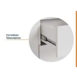 Cozinha Modulada 5 Peças Sem Tampo 2 Aéreos 2 Balcões 1 Torre Quente Ipanema CabeCasa MadeiraMadeira - 9