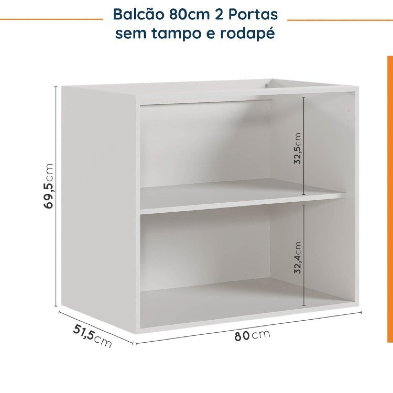 Cozinha Modulada 5 Peças Sem Tampo 2 Aéreos 2 Balcões 1 Torre Quente Ipanema CabeCasa MadeiraMadeira - 16