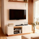 Ver imagem 1 de Rack Canadá com Rodapé 130cm para TV 55" Byhouse