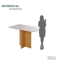 Ver imagem 4 de Mesa Robusta 1,60 6 Cadeiras Rubi Linho Jcm - Cinamomo