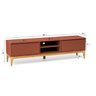 Rack para TV até 60 Polegadas 180cm 2 Portas Retrô Bento Yescasa - 3