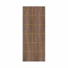 Folha de Porta de Madeira 210x90cm Espessura 3,5cm Mso Eucaplac Frisada Residence Eucatex - 2