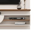 Ver imagem 7 de Painel para Tv até 60 Polegadas C/ Espelho Ravi Dj Móveis Off White/freijó