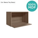 Ver imagem 4 de Armario Aereo Porta Microondas Mdf 60 Cm Kali 15214 Carvalho Toq Nicioli