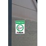 Placa - Permitido Fumar - 20cm X 15cm - 2