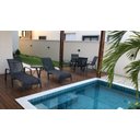 Ver imagem 2 de Kit Mesa 4 Cadeiras Alumínio com Espreguiçadeiras de Piscina