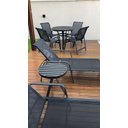 Ver imagem 3 de Kit Mesa 4 Cadeiras Alumínio com Espreguiçadeiras de Piscina