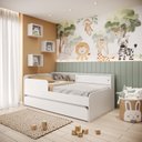 Ver imagem 1 de Bicama Infantil com Modulo e Proteção Lateral Caracol